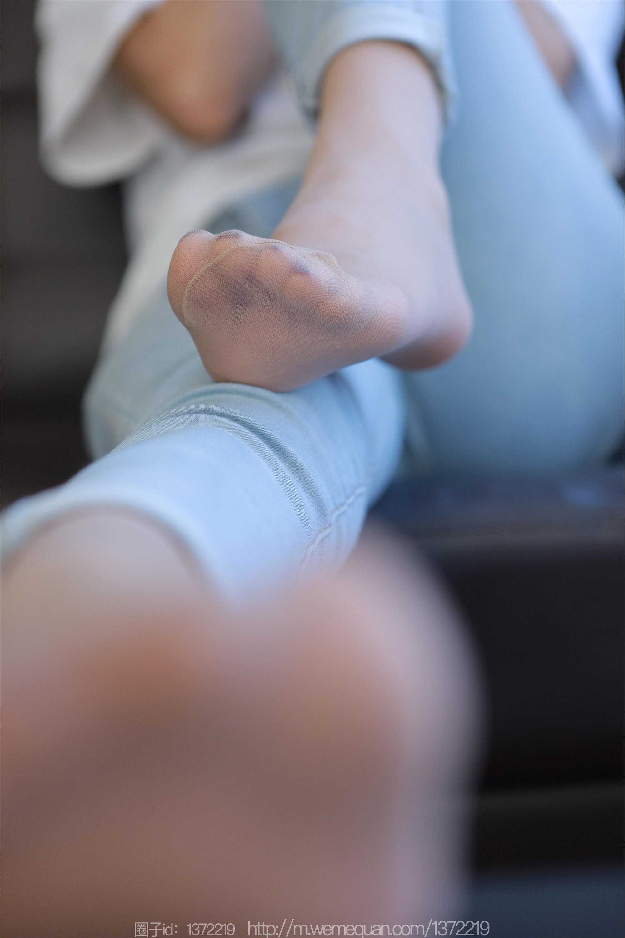 IESS异思趣向  2023.09.04 丝享家 1524 兔兔《白T牛仔裤里丝》